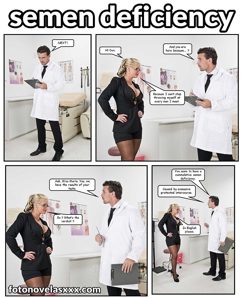 semen deficiency photo comic pag1